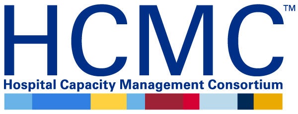 HCMC logo. HCMC: Hospital Capacity Management Consortium.